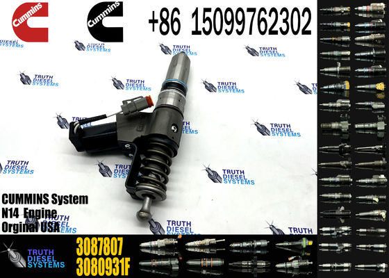 common rail fuel injector 3411764 3087733 3087807 3087560 3411766 3083846 3083622 3411759 for Cum-mins Engine N14