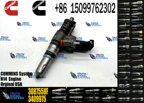Common Rail Diesel Fuel Injector 3407776 3411385 3087558F 3411766 3083846 3083622 3411759 4384360 For Cum-mins QSN14 N14