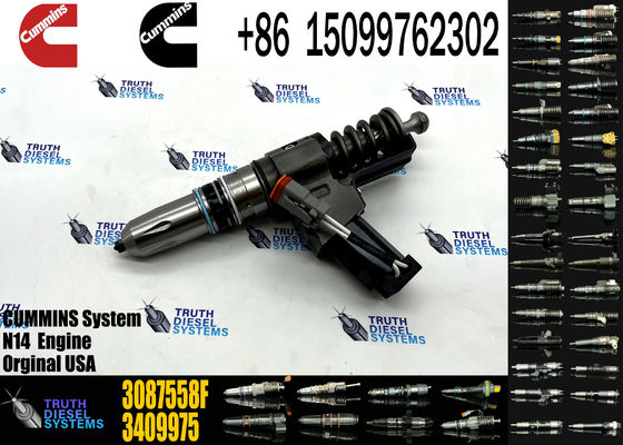 Common Rail Diesel Fuel Injector 3407776 3411385 3087558F 3411766 3083846 3083622 3411759 4384360 For Cum-mins QSN14 N14