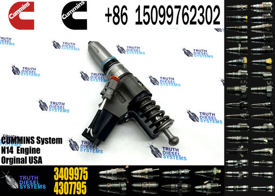Common Rail Diesel Fuel Injector 3411760 3081315F 3409975 3083622 3411759 4384360 3411762 For Cum-mins QSN14 N14