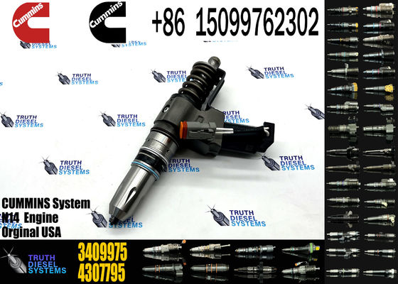 Common Rail Diesel Fuel Injector 3411760 3081315F 3409975 3083622 3411759 4384360 3411762 For Cum-mins QSN14 N14