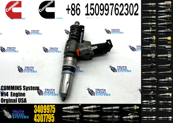 Common Rail Diesel Fuel Injector 3411760 3081315F 3409975 3083622 3411759 4384360 3411762 For Cum-mins QSN14 N14