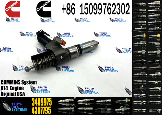 Common Rail Diesel Fuel Injector 3411760 3081315F 3409975 3083622 3411759 4384360 3411762 For Cum-mins QSN14 N14