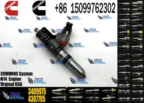 Common Rail Diesel Fuel Injector 3411760 3081315F 3409975 3083622 3411759 4384360 3411762 For Cum-mins QSN14 N14