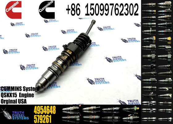 Common rail injector fuel injecto 4954646 579251 1846351 4954648 1481827 4928262 for QSKX15 Excavator QSX15 ISX15 X15