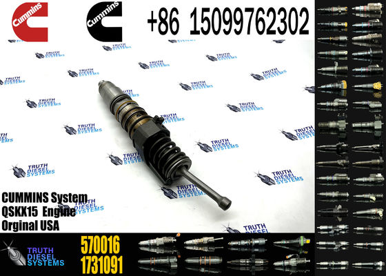 Diesel Engine Common Rail QSX15 Fuel Injector 4076963 4903028 570016 1764365 4030346 4088660 4954434 579251 1521978
