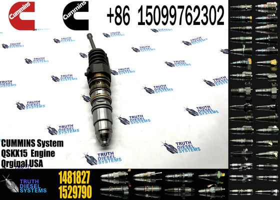 Common rail injector fuel injecto 1521977 1511696 1481827 4088723 4954646 1529790 for QSKX15 Excavator QSX15 ISX15 X15