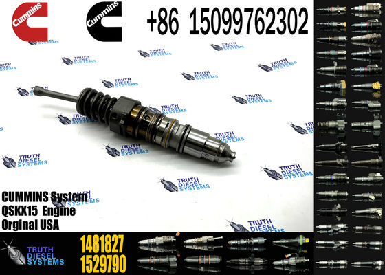 Common rail injector fuel injecto 1521977 1511696 1481827 4088723 4954646 1529790 for QSKX15 Excavator QSX15 ISX15 X15