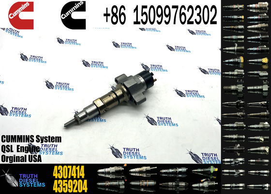 Common rail injector fuel injecto 5491659 4327072 4359204 4307414 for QSL Excavator QSL9.3 ISCE Engine 6L