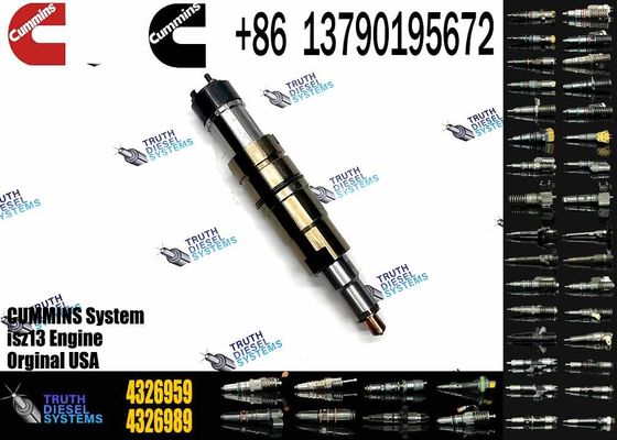 factory fuel injector assembly CRDI 2872544 2872405 2894920 4307217 5491721 4326959 for Cummins Scania XPI injector