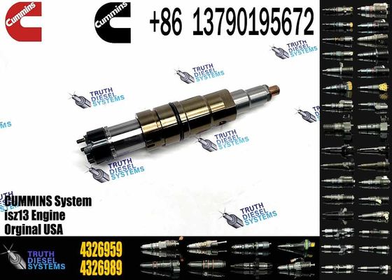 factory fuel injector assembly CRDI 2872544 2872405 2894920 4307217 5491721 4326959 for Cummins Scania XPI injector