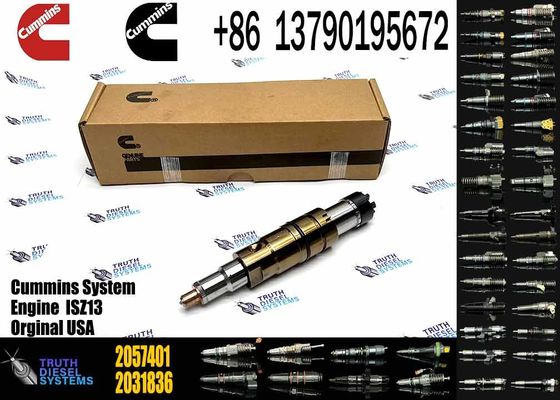 912628 Diesel Engine Common Rail Fuel Injector 2057401 For Cum-mins SCANIA