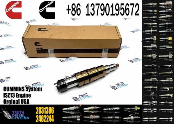 Common rail injector fuel injecto 2894920PX 2058444 2482244 2031386 for ISZ13 Excavator DC09 DC16 DC13