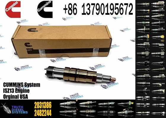 Common rail injector fuel injecto 2894920PX 2058444 2482244 2031386 for ISZ13 Excavator DC09 DC16 DC13