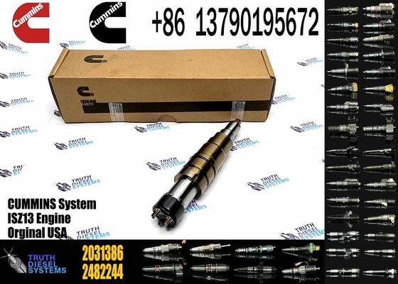 Common rail injector fuel injecto 2894920PX 2058444 2482244 2031386 for ISZ13 Excavator DC09 DC16 DC13