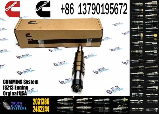 Common rail injector fuel injecto 2894920PX 2058444 2482244 2031386 for ISZ13 Excavator DC09 DC16 DC13