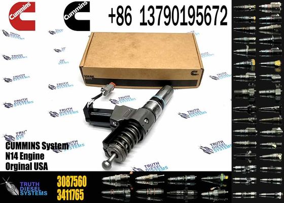 Factory OEM quality Brand New Diesel Common Rail Fuel Injector Assembly 4307516 3087560 4384360 for C ummins N14 engine