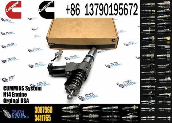 Factory OEM quality Brand New Diesel Common Rail Fuel Injector Assembly 4307516 3087560 4384360 for C ummins N14 engine