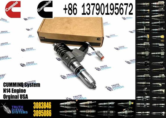 3083846 Diesel Fuel Injector N14 Common rail injector 3095086 3609796 3095040 3411763