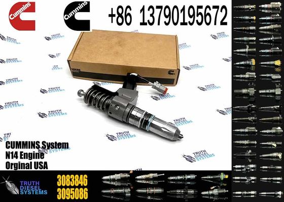 3083846 Diesel Fuel Injector N14 Common rail injector 3095086 3609796 3095040 3411763
