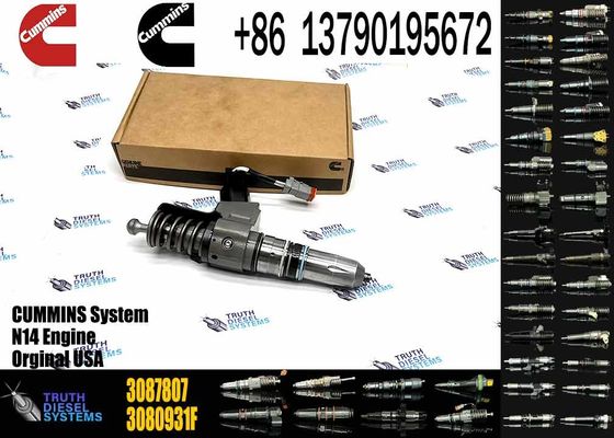 Diesel engine parts common rail fuel injector 3411764 3087733 3087807 for Cummins Engine N14