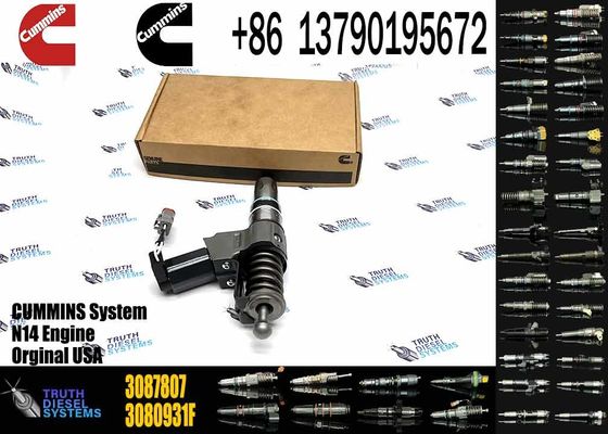 Diesel engine parts common rail fuel injector 3411764 3087733 3087807 for Cummins Engine N14