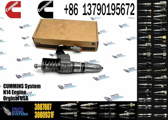 Diesel engine parts common rail fuel injector 3411764 3087733 3087807 for Cummins Engine N14