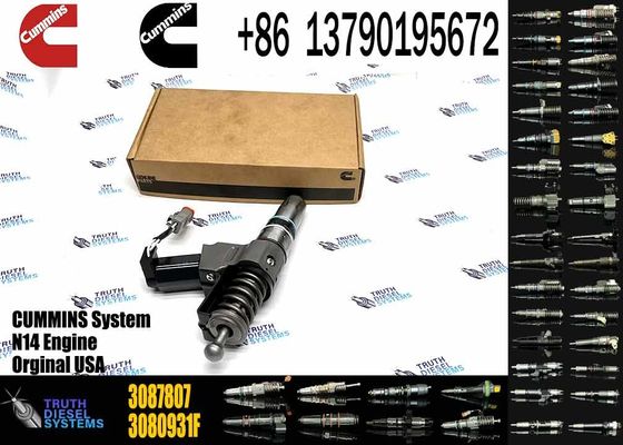 Diesel engine parts common rail fuel injector 3411764 3087733 3087807 for Cummins Engine N14