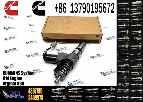 Common Rail Diesel Fuel Injector 4307795 3073995F For Cummins QSN14 N14