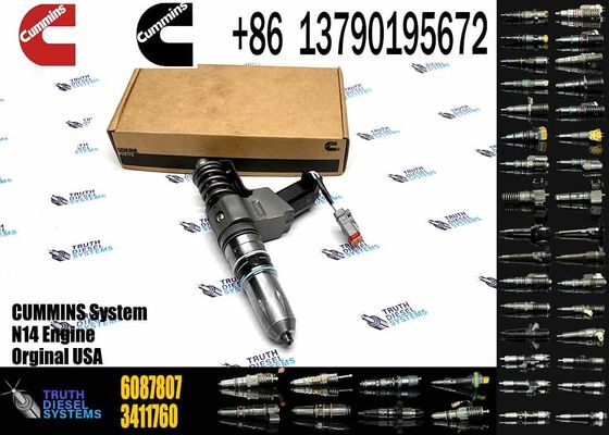 New Common Rail Diesel Fuel Injector 4307516 6087807 3080931F For Cummins QSN14 N14