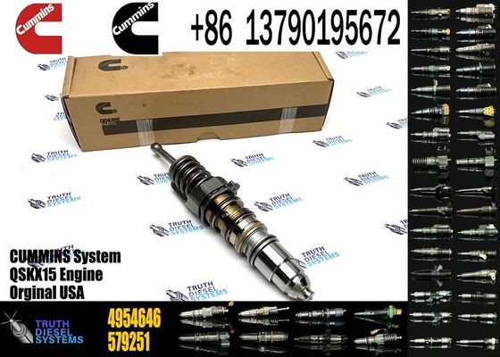 1764365 Genuine Diesel QSX15 Engine Common Rail Fuel Injector 1521978 570016 4954646 4076963 For Scania