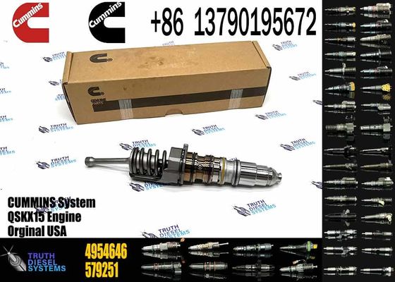 1764365 Genuine Diesel QSX15 Engine Common Rail Fuel Injector 1521978 570016 4954646 4076963 For Scania