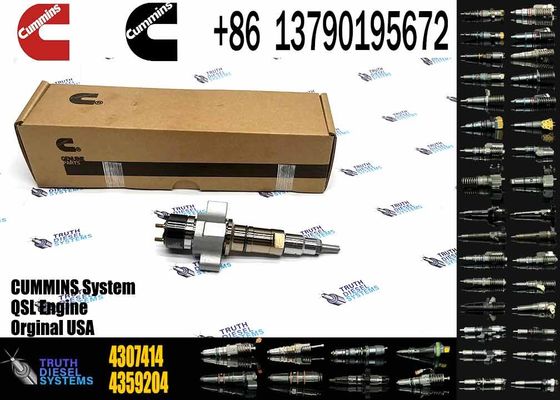 Common rail injector fuel injecto 5491659 4327072 4359204 4307414 for QSL Excavator QSL9.3 ISCE Engine 6L