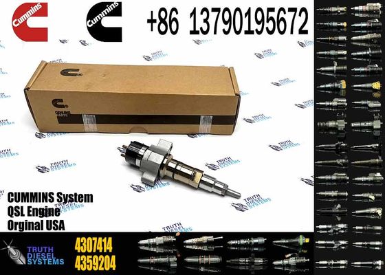 Common rail injector fuel injecto 5491659 4327072 4359204 4307414 for QSL Excavator QSL9.3 ISCE Engine 6L