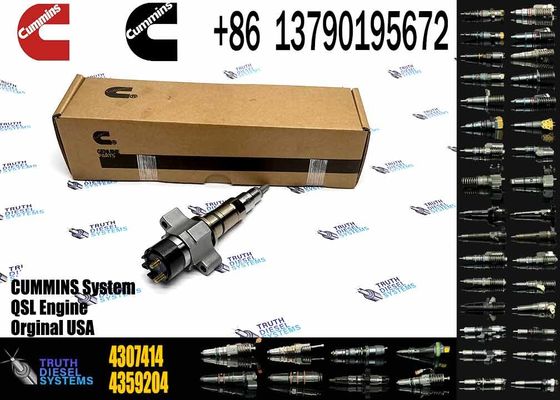 Common rail injector fuel injecto 5491659 4327072 4359204 4307414 for QSL Excavator QSL9.3 ISCE Engine 6L