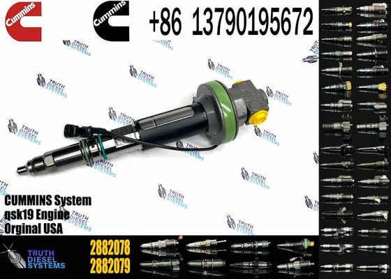 QSK19 QSK19G QSK38 QSK45 QSK60 fuel injector 2867147 2867148 2882078 0986435901 2881088 for Cummins fuel injection pump