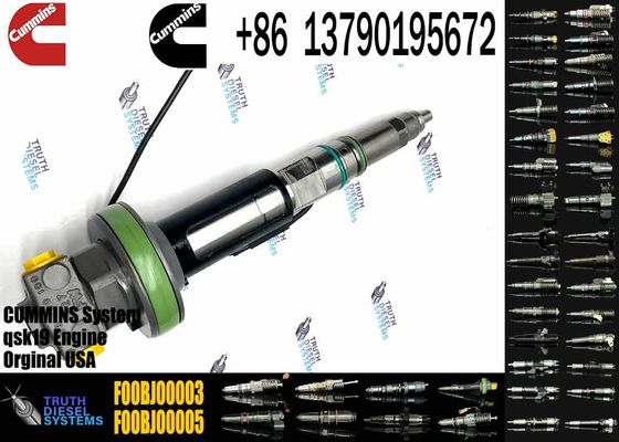 Common Rail Fuel Injector 2882078 F00BJ00002 F00BJ00003 Fuel Injector For QSK50 QSK60 K19 KTA19 QSK19 Engine