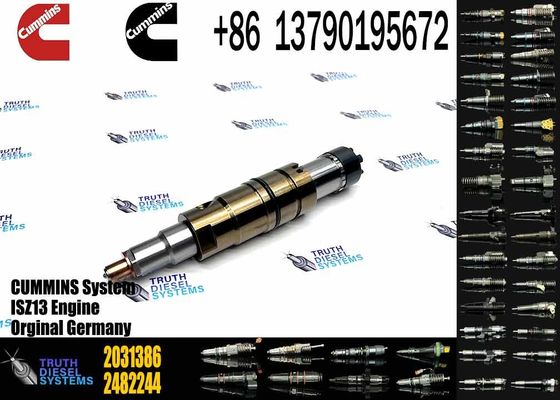 Common rail injector fuel injecto 2894920PX 2058444 2482244 2031386 for ISZ13 Excavator DC09 DC16 DC13
