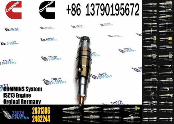 Common rail injector fuel injecto 2894920PX 2058444 2482244 2031386 for ISZ13 Excavator DC09 DC16 DC13