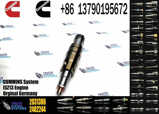Common rail injector fuel injecto 2894920PX 2058444 2482244 2031386 for ISZ13 Excavator DC09 DC16 DC13
