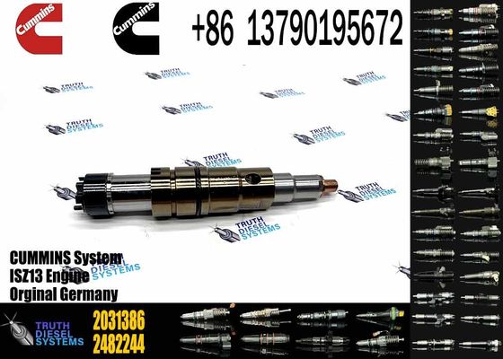 Common rail injector fuel injecto 2894920PX 2058444 2482244 2031386 for ISZ13 Excavator DC09 DC16 DC13