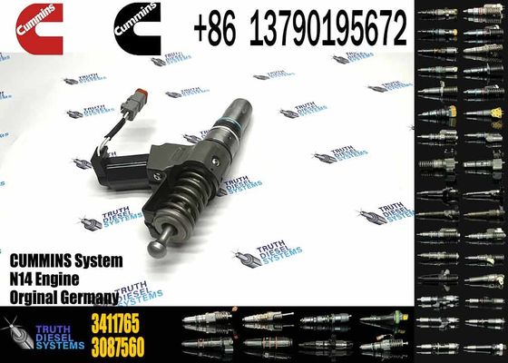 3411691 Diesel Hot Sale Fuel N14 Engine Common rail injector 3411765 3652541 3652542 3411767