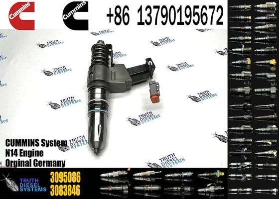 3083846 Diesel Fuel Injector N14 Common rail injector 3095086 3609796 3095040 3411763