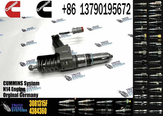 Auto Parts Common Rail Diesel Fuel Injector 3411760 3081315F 3409975 For Cummins QSN14 N14