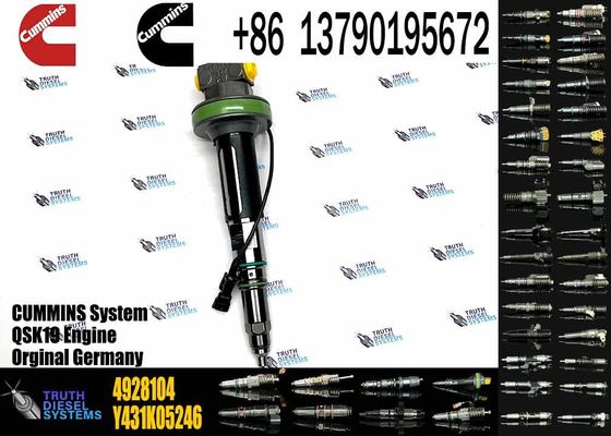 Engine Parts Cummins QSK38 QSK50 CM850 4955258 4928104 4924588 Boat Fuel Injector Ki