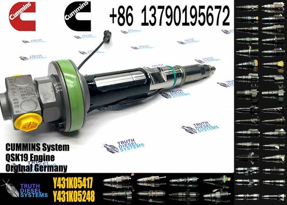 Y431K05417 QSK19 Diesel Engine Common Rail Fuel Injector Y431K05558 4964171