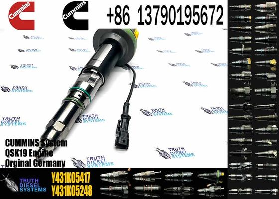 Y431K05417 QSK19 Diesel Engine Common Rail Fuel Injector Y431K05558 4964171