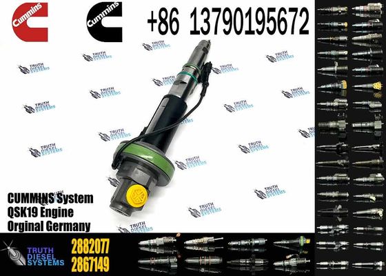 original R984C excavator QSK19 engine injector 2882077 288-2077 is used in Cummins