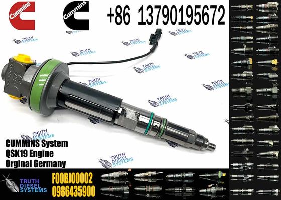 Common Rail Fuel Injector 288-2078 2882078 F00BJ00002 F00BJ00003 for Cummins QSK19 QSK60 Engine