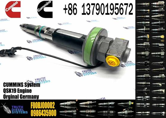 Common Rail Fuel Injector 288-2078 2882078 F00BJ00002 F00BJ00003 for Cummins QSK19 QSK60 Engine